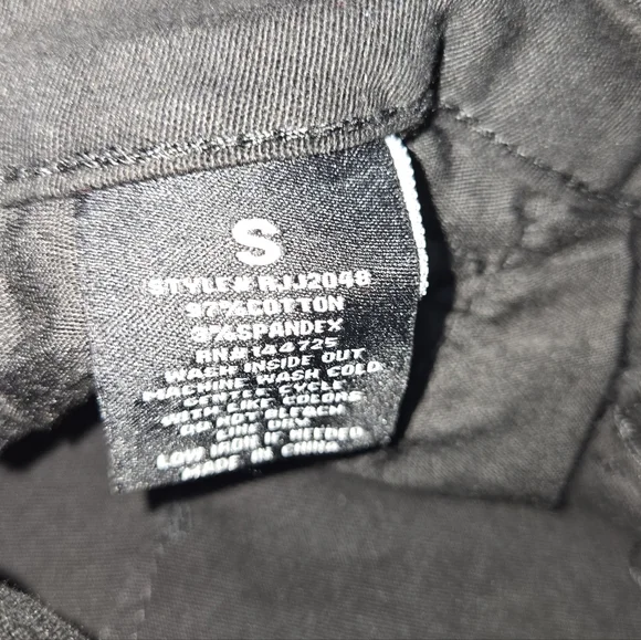 American Bazi Women's S Black High Waisted Cargo Pants - Picture 8 of 12